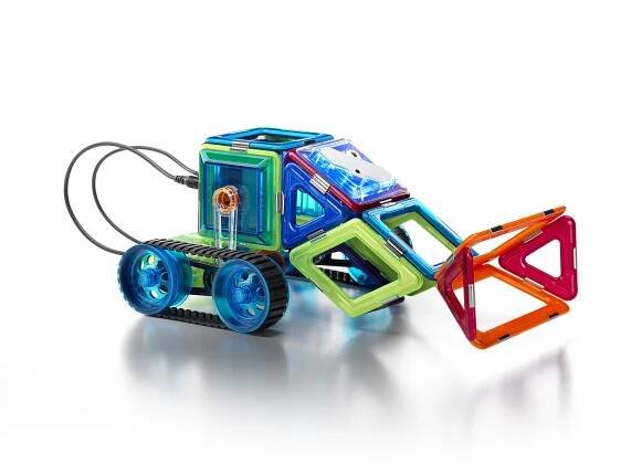 GeoSmart - Magnetická stavebnice Mars Explorer 51 ks