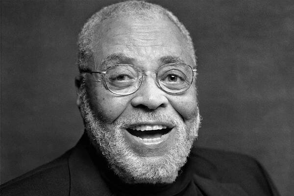 Actor James Earl Jones sits for a portrait at the Longacre Theatre in New York, NY on September 16th, 2014.
