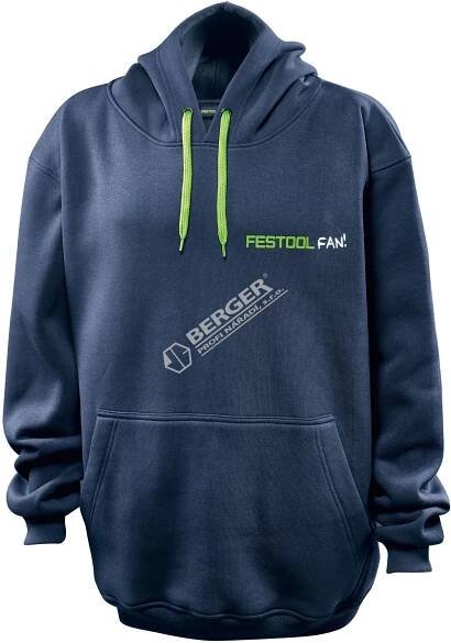 Festool Fan Hoodie tmavě modrá XXL