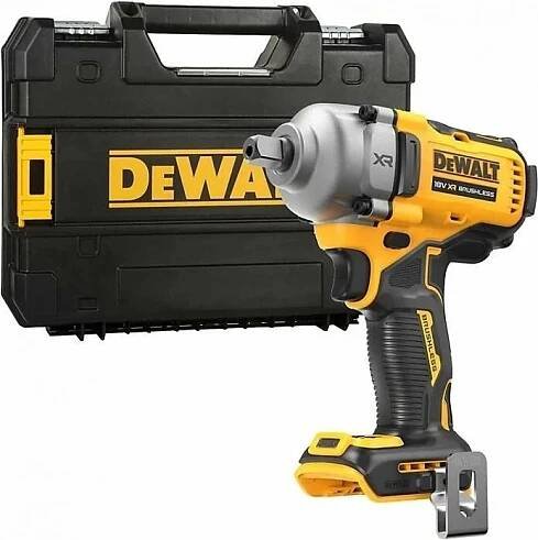 DCF892NT DeWALT AKU bezuhlíkový rázový utahovák 813Nm, 18V kufr TSTAK