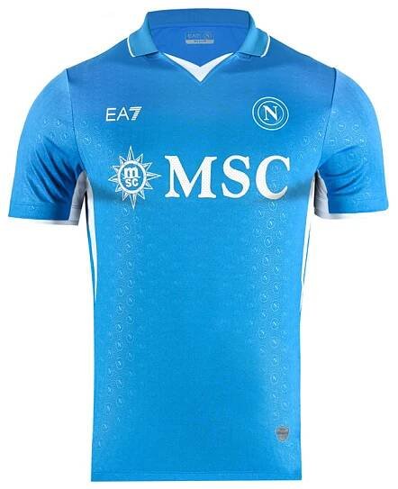SSC Napoli Frank Anguissa #99 Domácí Dres 2024-25 Krátký Rukáv