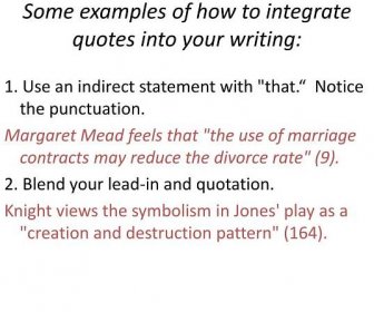 how to incorporate direct quotes in an essay