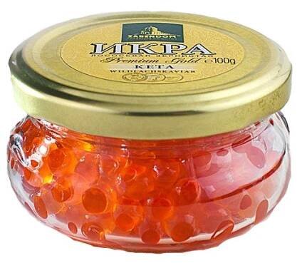 detail Kaviár Keta 100g Zarendom