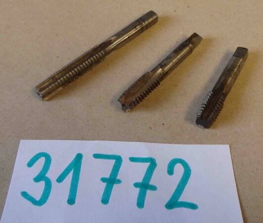 Závitník na Whitworthův závit W3/8", č. 1, 2, 3 - Nástrojenářadí.cz