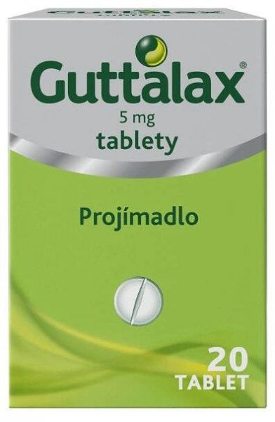 Guttalax 5 mg 20 tablet