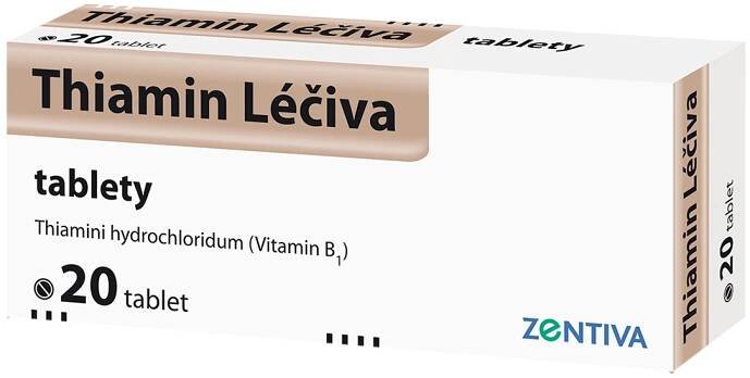 Thiamin Léčiva 50 mg 20 tablet