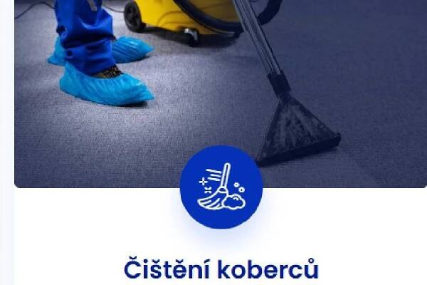 Čištění koberců a čalounění