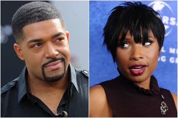 David Otunga and Jennifer Hudson
