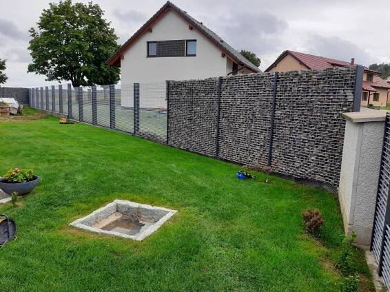 Inspirace - Kategorie: Segabion - gabionový plot