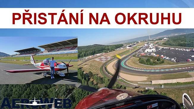 Video: Přistáli jsme na cílovce okruhu Most - Aeroweb.cz