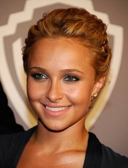 Hayden Panettiere Textured Up Do