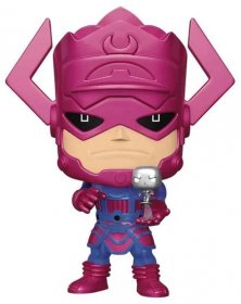 Marvel Super Sized Jumbo POP! Vinyl Figure Galactus with Silver Surfer Special Edition 25 cm Funko