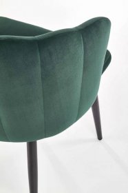 Jídelní židle K386, Tmavě zelená