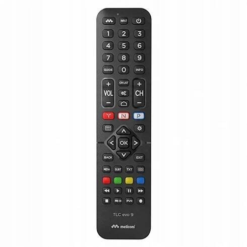 Meliconi Dálkové ovládání pro televizor Hisense Náhradní univerzální Smart TV
