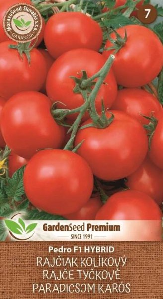 GardenSeed Premium Rajče tyčkové Pedro F1 Hybrid
