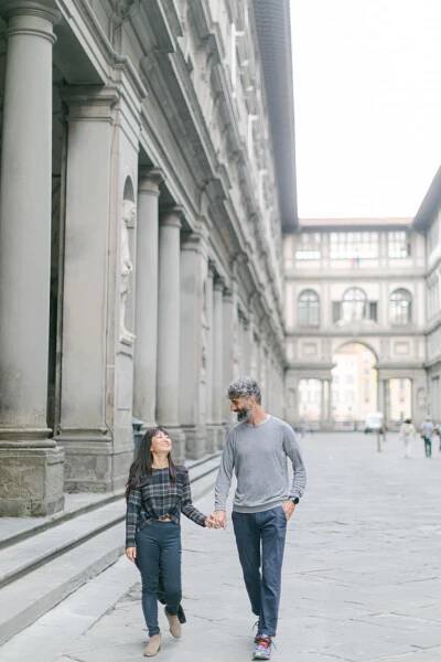 Love in Florence: Engagement Session in the Renaissance City