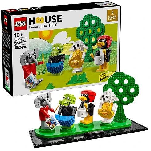 Novinka LEGO 2025 exkluzivně pro LEGO House Billund: 40506 Fabuland Tribute