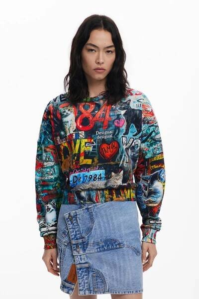 Graffiti mikina | Desigual