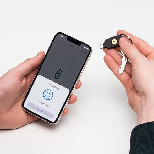 YubiKey Security Key C NFC - U2F a FIDO2 | ab-com.cz