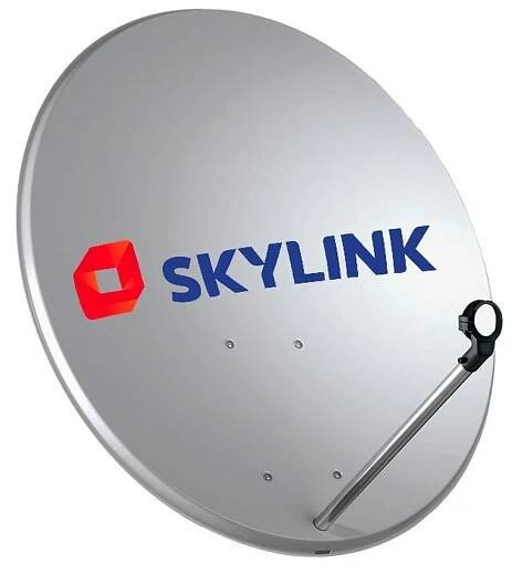 SET pro montáž SKYLINK - 2x Kaon MZ-52, parabola 80, LNB monoblok TWIN | Satelitní technika - satelitní přijímače a komplety