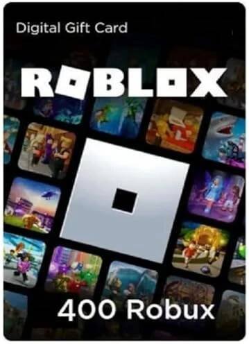 ROBLOX 400 ROBUX | DÁRKOVÁ KARTA | DÁRKOVÁ KARTA 400RS | KÓD PL 400 digitální