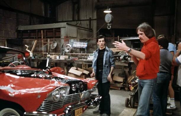 John Carpenter and Keith Gordon in Christine (1983)