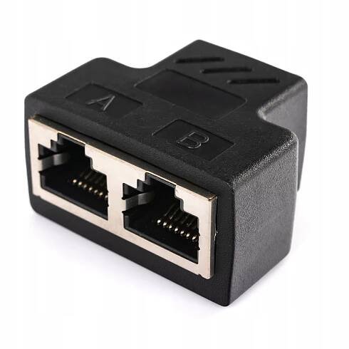 Síťový rozbočovač RJ45 1 na 2 SP-LC21