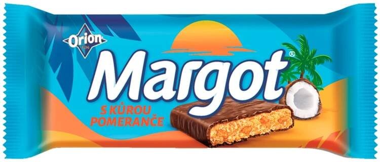 Orion Margot Tyčinka kokos a pomerančová kůra | 80 g | Albert