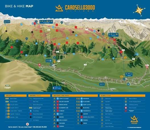 Ali Clarkson testuje nový enduro trail Bomb v Livignu (lokality) | BikeAndRide.cz