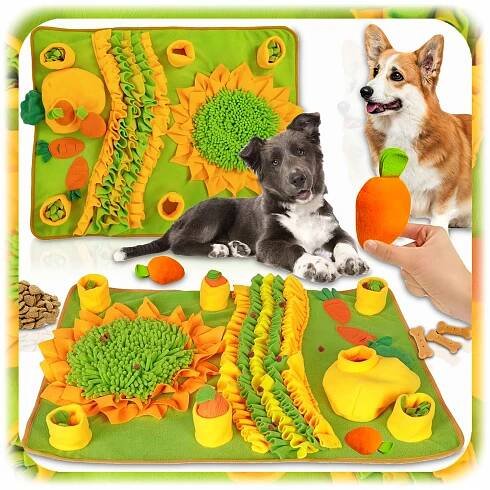 ČICHOVÁ PODLOŽKA PRO PSA KOČKU VZDĚLÁVACÍ HRAČKA NA POCHOUTKY PŘÍCHUTĚ 80x70CM EAN (GTIN) 5906601629686