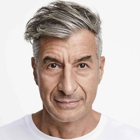 Portrait of Maurizio Cattelan by Joe Maher