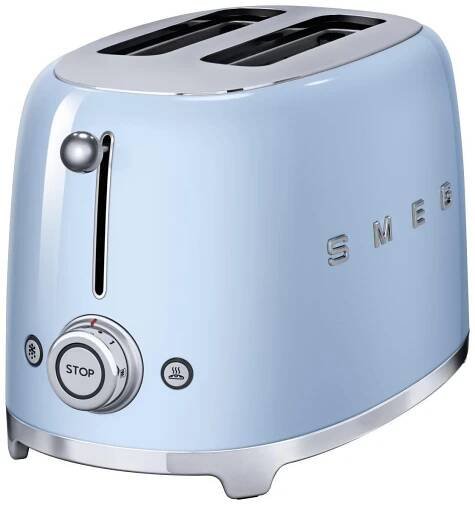TOASTER 50´s Style  - Hellblau, Basics, Metall (31/19,8/19,5cm) - SMEG