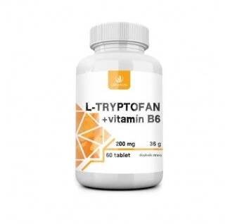 Allnature L-tryptofan+vit.B6 200mg/2.5mg tbl.60