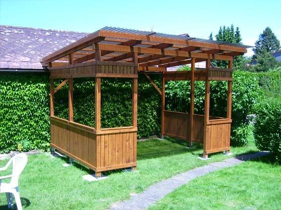 Zastřešené pergoly 3x2,5m - Vetas