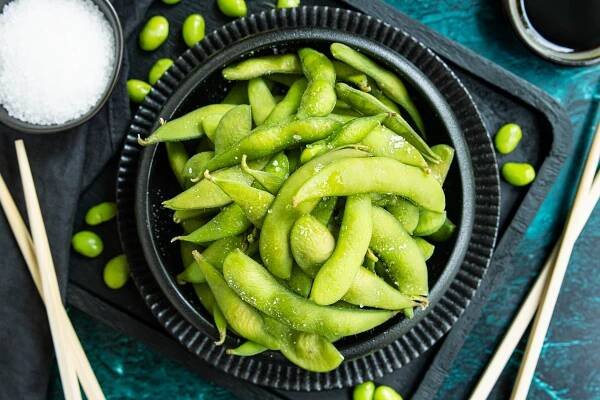 Edamame zubereiten