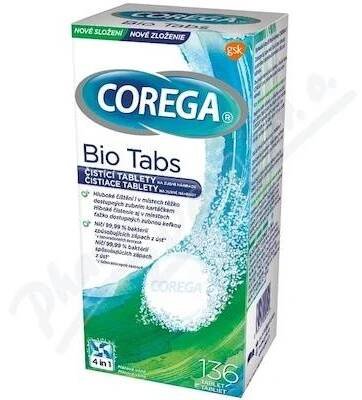 Corega Antibakteriální 136 tablet
