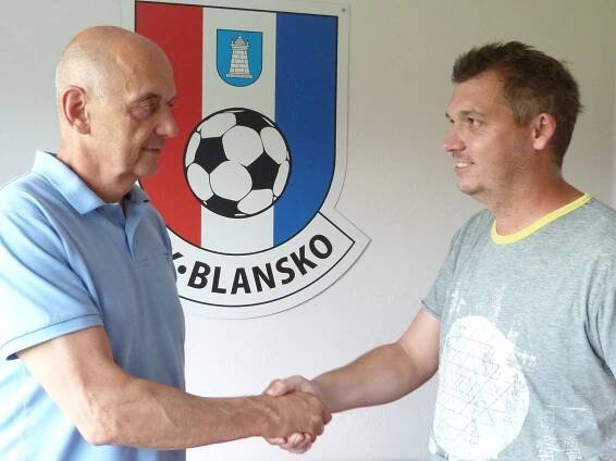 Po Zbořilovi je na čem stavět, říká nový trenér fotbalistů Blanska Maša