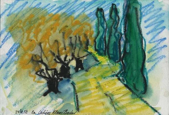 Klaus Becker – Watercolour – Provence – 2