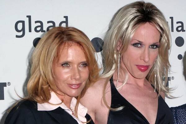 Rosanna Arquette and Alexis Arquette