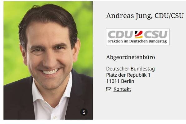 Über mich - Andreas Jung - Mitglied des Deutschen Bundestages für den Wahlkreis Konstanz