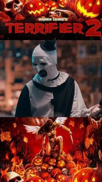 When Art grabs his bag, time to run! Terrifier 2