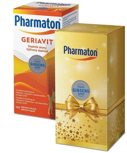 Pharmaton Geriavit Vitality 50+, 100 tablet | Pilulka.cz