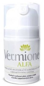Vermione ALFA 50 ml - Vysoce hydratační krém s bioaktivními enzymy na pigmentové skvrny, červené žilky, Růžováceu a kuperózu