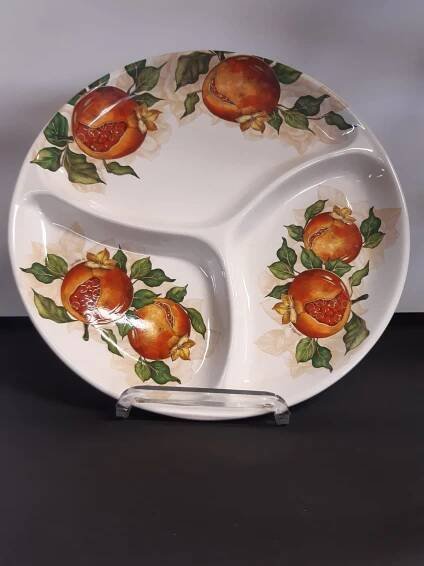 Teller Granatapfel