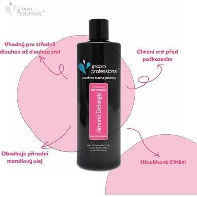 Groom Professional Almond Detangle mandlový šampon pro psy 1 l od 456 Kč - Heureka.cz