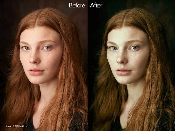 Lightroom presets and Capture One styles. Портретный фотограф Виноградов Александр