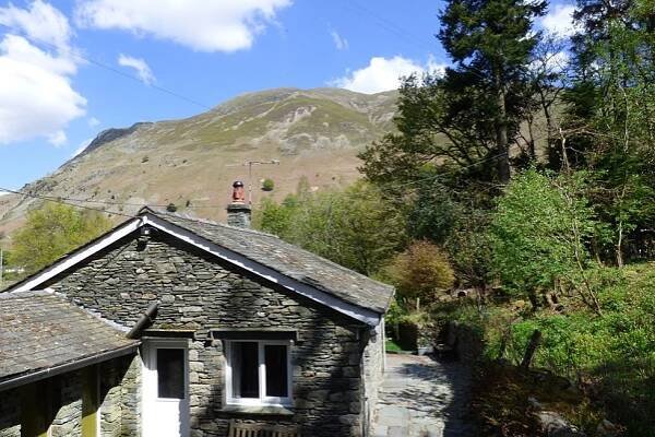 The How in Patterdale with Place Fell behind
