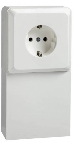 SCHNEIDER 515504 Dvojzásuvka 230V, s výstupním kan