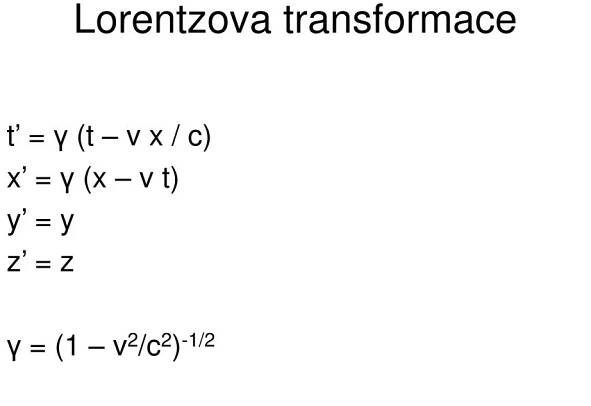 PPT - Teorie relativity PowerPoint Presentation, free download - ID:6575995