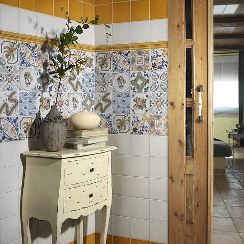 TRIANA obklad Bianco 15x15 (bal=1m2) : SAPHO E-shop